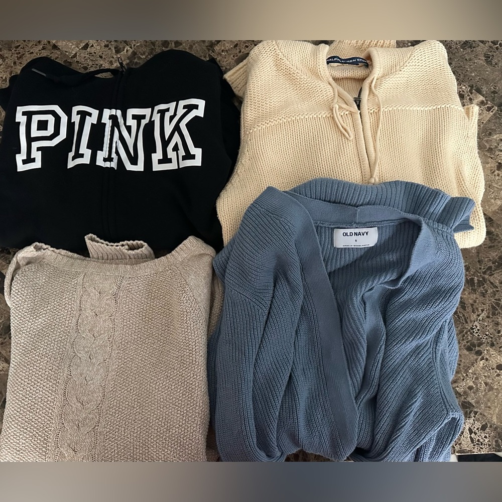 5 Size Small Sweaters/Cardigans/Pullovers